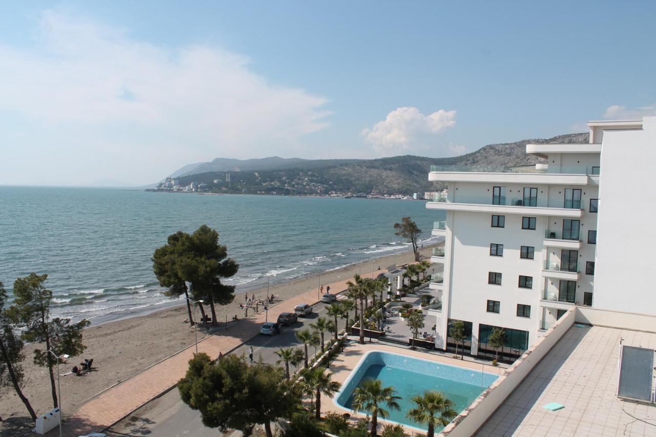 Blue Apartments & Hotel Shëngjin מראה חיצוני תמונה